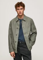 Men Casting Pepe Jeans Canvas Utility Jacket 60J40834 - Image 4