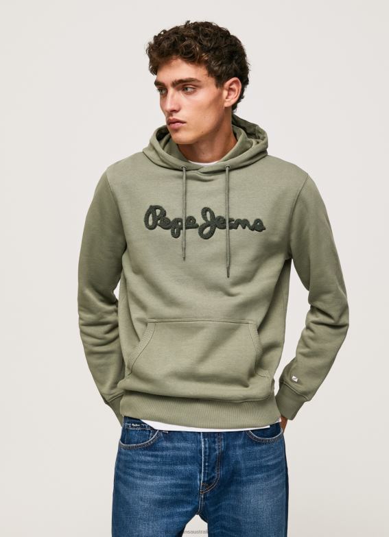 men_casting_pepe_jeans_cotton_hoodie_60j40878.jpg Men Casting Pepe Jeans Cotton Hoodie 60J40878 - Image 1