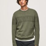 Men Casting Pepe Jeans Cotton Round Neck Jersey 60J40856