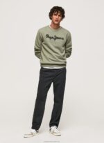 Men Casting Pepe Jeans Embroidered Logo Cotton Jumper 60J40874 - Image 2