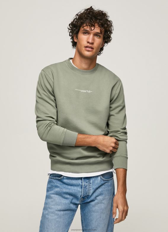 men_casting_pepe_jeans_logo_printed_cotton_sweatshirt_60j40908.jpg Men Casting Pepe Jeans Logo Printed Cotton Sweatshirt 60J40908 - Image 1