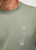 Men Casting Pepe Jeans Long Sleeved Cotton T-Shirt 60J40916 - Image 3