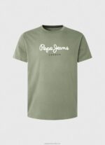 Men Casting Pepe Jeans Printed Logo Cotton T-Shirt 60J40920 - Image 5