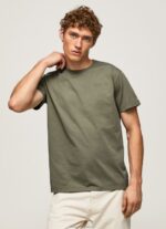 Men Casting Pepe Jeans Printed Logo Cotton T-Shirt 60J40949
