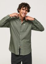 Men Casting Pepe Jeans Regular Fit Dobby Shirt 60J401043 - Image 2