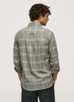 Men Casting Pepe Jeans Slim Fit Checked Shirt 60J401036 - Image 4
