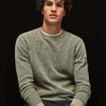 Men Casting Pepe Jeans Waffle Knit Cotton Jersey 60J40853