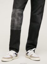 Men Denim Pepe Jeans Adams Relaxed Fit Midrise Jeans 60J40815 - Image 4