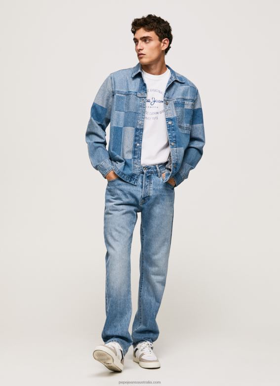 men_denim_pepe_jeans_byron_midrise_relaxed_fit_jeans_60j40811.jpg Men Denim Pepe Jeans Byron Midrise Relaxed Fit Jeans 60J40811 - Image 1