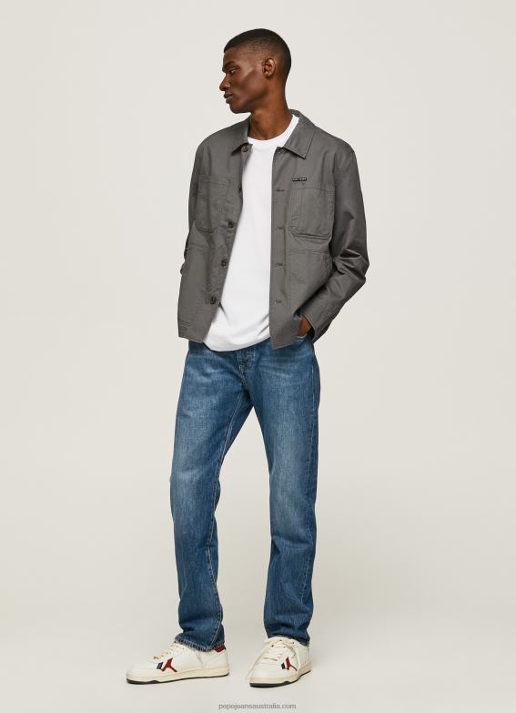 men_denim_pepe_jeans_byron_midrise_relaxed_fit_jeans_60j40813.jpg Men Denim Pepe Jeans Byron Midrise Relaxed Fit Jeans 60J40813 - Image 1