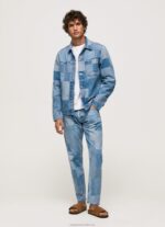 Men Denim Pepe Jeans Callen Relaxed Fit Midrise Jeans 60J40816