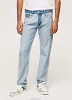 Men Denim Pepe Jeans Casey Midrise Regular Fit Jeans 60J40799 - Image 2