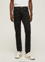 Men Denim Pepe Jeans Finsbury Skinny Fit Low Waist Jeans 60J40793 - Image 2
