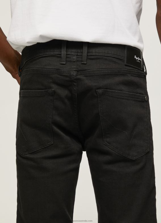 Men Denim Pepe Jeans Finsbury Skinny Fit Low Waist Jeans 60J40793 - Image 5