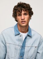 Men Denim Pepe Jeans Inside-Out Denim Jacket 60J40848 - Image 4
