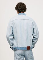 Men Denim Pepe Jeans Inside-Out Denim Jacket 60J40848 - Image 5