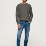 Men Denim Pepe Jeans Jagger Midrise Slim Fit Jeans 60J40794