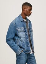 Men Denim Pepe Jeans Oversized Denim Jacket 60J40818