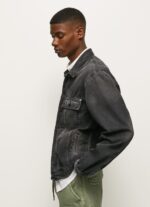 Men Denim Pepe Jeans Oversized Denim Jacket 60J40833 - Image 4