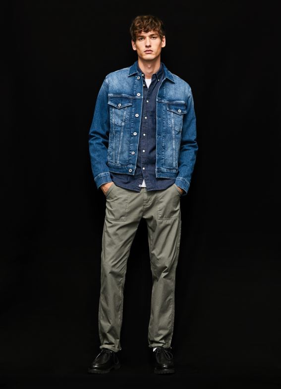 men_denim_pepe_jeans_pinner_regular_fit_denim_jacket_60j40831.jpg Men Denim Pepe Jeans Pinner Regular Fit Denim Jacket 60J40831 - Image 1