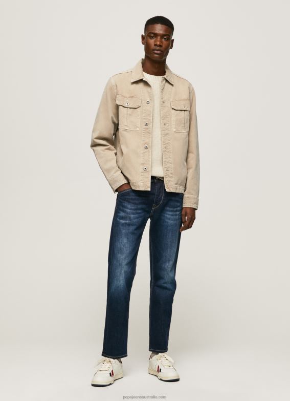 men_denim_pepe_jeans_spike_midrise_regular_fit_jeans_60j40805.jpg Men Denim Pepe Jeans Spike Midrise Regular Fit Jeans 60J40805 - Image 1