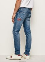 Men Denim Pepe Jeans Stanley Midrise Regular Fit Jeans 60J40808 - Image 5