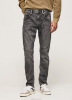 Men Denim Pepe Jeans Track Midrise Regular Fit Jeans 60J40800 - Image 2