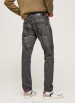 Men Denim Pepe Jeans Track Midrise Regular Fit Jeans 60J40800 - Image 4