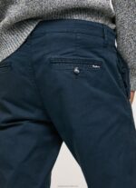 Men Dulwich Pepe Jeans Charly Slim Fit Chino Pants 60J401104 - Image 4