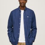 Men Dulwich Pepe Jeans Fabio Regular Fit Oxford Shirt 60J401025