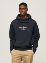 Men Dulwich Pepe Jeans High Density Logo Jumper 60J40902