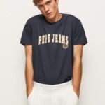 Men Dulwich Pepe Jeans Logo Print T-Shirt 60J40969