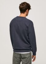 Men Dulwich Pepe Jeans Rounded Collar Cotton Jumper 60J40873 - Image 4