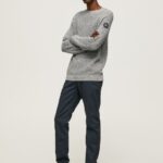 Men Dulwich Pepe Jeans Sloane Basic Chino Trousers 60J401106