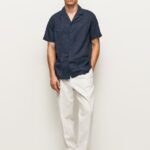 Men Ivory Pepe Jeans Arrow Relaxed Fit Chino Pants 60J401102