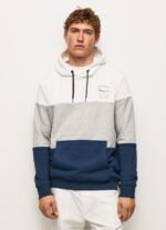 Men Jarman Pepe Jeans Colour Block Cotton Jumper 60J40871 - Image 3