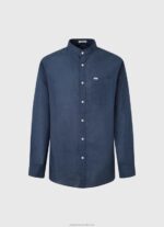 Men Jarman Pepe Jeans Levenshulme Regular Fit Shirt 60J401062 - Image 5