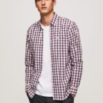 Men Jarman Pepe Jeans Load Two-Toned Checkered Shirt 60J401066