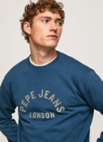 Men Jarman Pepe Jeans Logo Printed Sweatshirt 60J40900 - Image 3