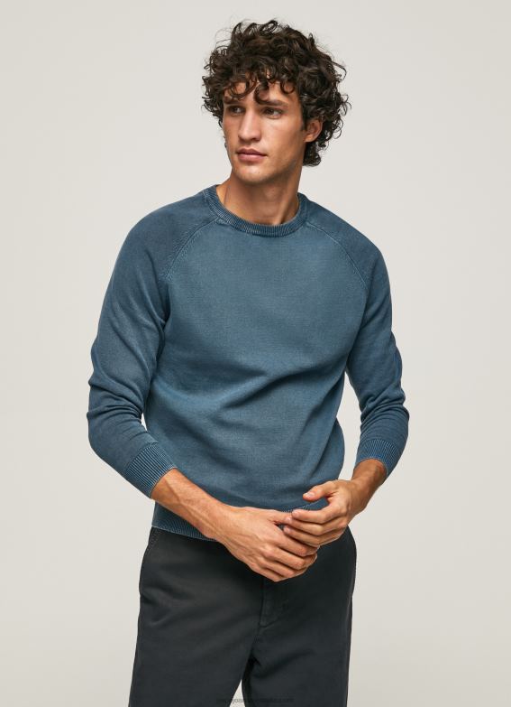 men_jarman_pepe_jeans_round_collar_cotton_jersey_60j40864.jpg Men Jarman Pepe Jeans Round Collar Cotton Jersey 60J40864 - Image 1