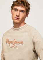 Men Malt Pepe Jeans Logo Print Jumper 60J40887 - Image 3
