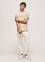 Men Malt Pepe Jeans Logo Print T-Shirt 60J40993 - Image 2