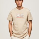 Men Malt Pepe Jeans Photo Print T-Shirt 60J40989