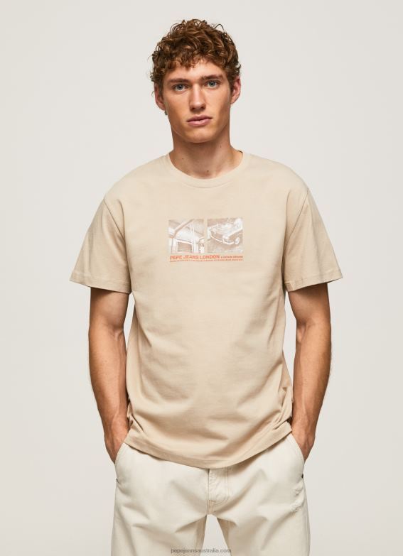 men_malt_pepe_jeans_photo_print_t_shirt_60j40989.jpg Men Malt Pepe Jeans Photo Print T-Shirt 60J40989 - Image 1