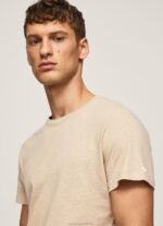 Men Malt Pepe Jeans Plain Cotton T-Shirt 60J40996 - Image 3