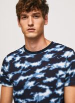 Men Ozzy Pepe Jeans Camouflage Print T-Shirt 60J40922 - Image 3