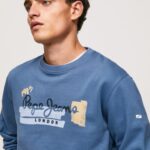 Men Ozzy Pepe Jeans Rounded Collar Cotton Jumper 60J40881