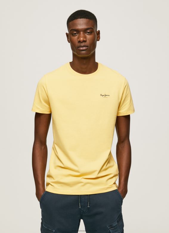 men_shine_pepe_jeans_printed_logo_cotton_t_shirt_60j40943.jpg Men Shine Pepe Jeans Printed Logo Cotton T-Shirt 60J40943 - Image 1