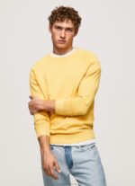 Men Shine Pepe Jeans Round Collar Cotton Jersey 60J40862