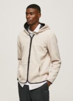 Men Stone Pepe Jeans Sheep Sports Jacket 60J40870